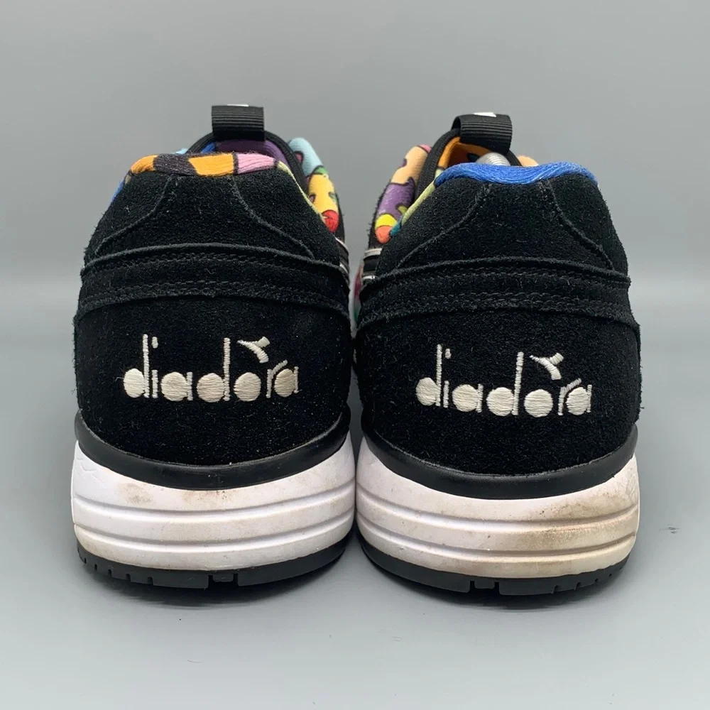 Diadora N9002 Autism Acceptance Puzzle‎ Black Multicolor Sneakers Men’s 12
